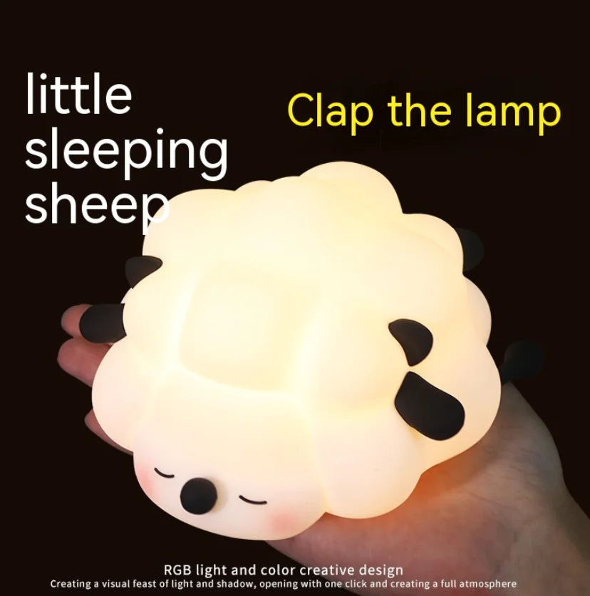 Cute Sheep Silicone Night Light
