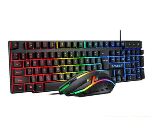 RGB Mechanical Gaming Keyboard with 104 Anti-Ghosting Keys