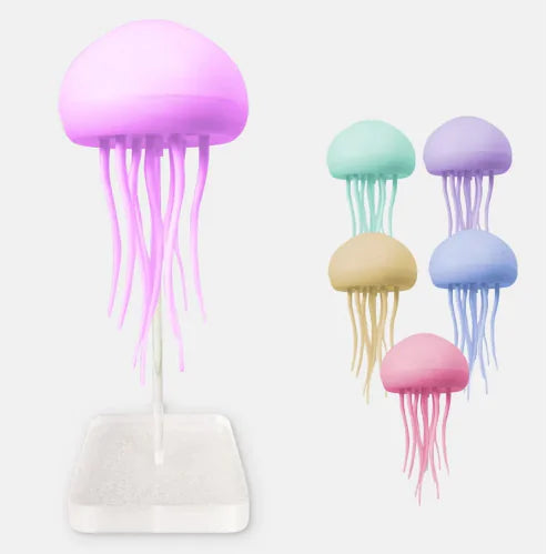 LED Plastic Jellyfish Light with Gradient Effect (One Piece)