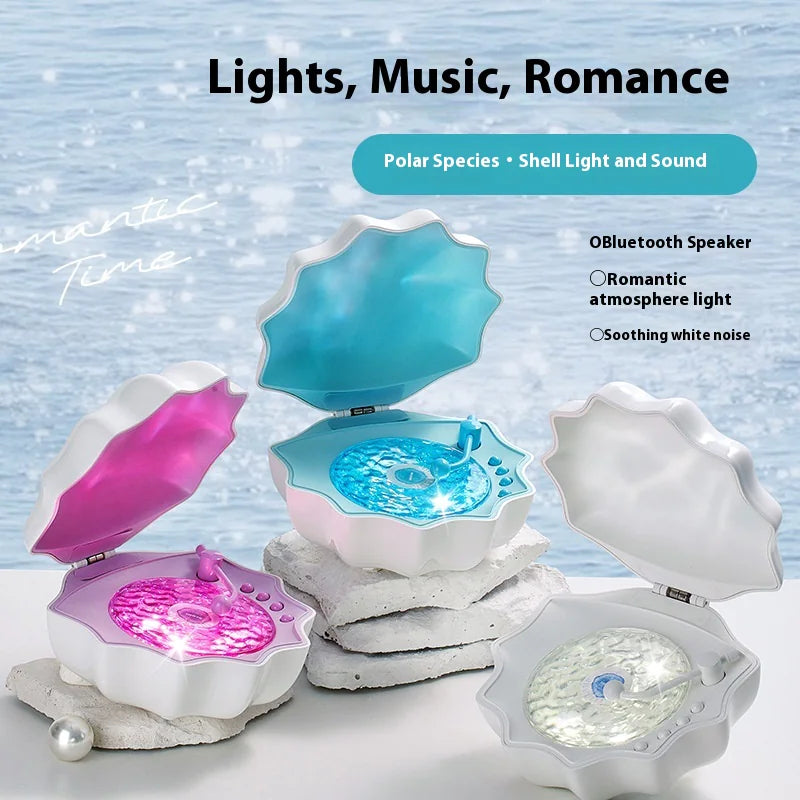 Seashell Lamp Bluetooth Speaker