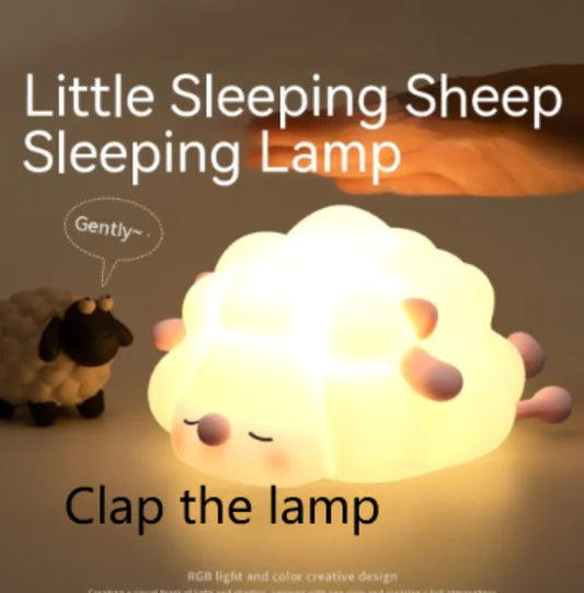 Cute Sheep Silicone Night Light