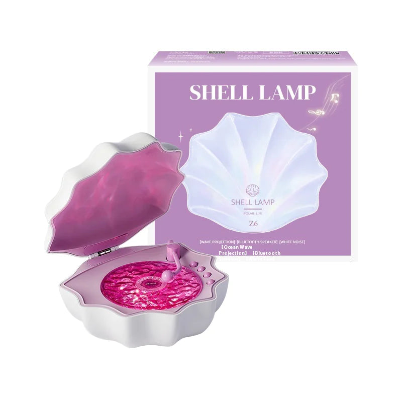 Seashell Lamp Bluetooth Speaker