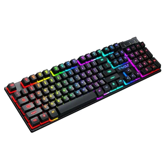 RGB Mechanical Gaming Keyboard with 104 Anti-Ghosting Keys