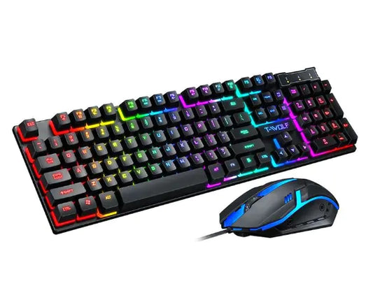 RGB Mechanical Gaming Keyboard with 104 Anti-Ghosting Keys