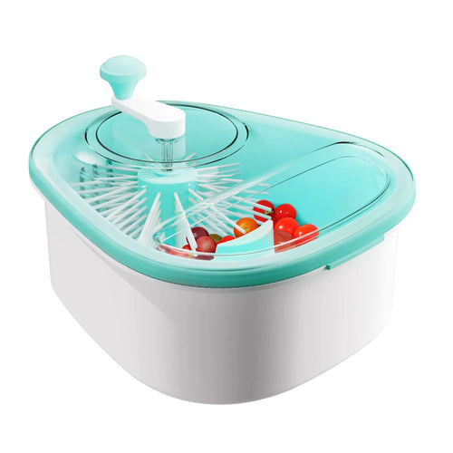 JOYMOOP Fruit Cleaner Spinner JOYLOOP Large Fruit Washer Spinner Fruit Cleaner Spinner with Fruit Washer Bowl Vegetable Fruit Spinner WasherFruit and Vegetable Scrubber