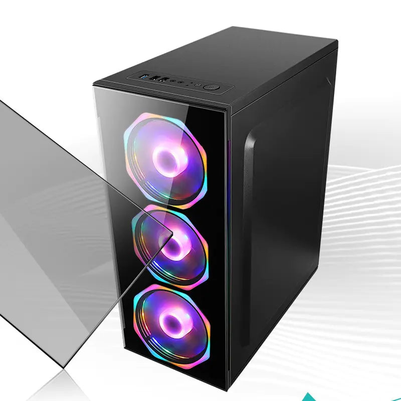 Panoramic Tempered Glass PC Case