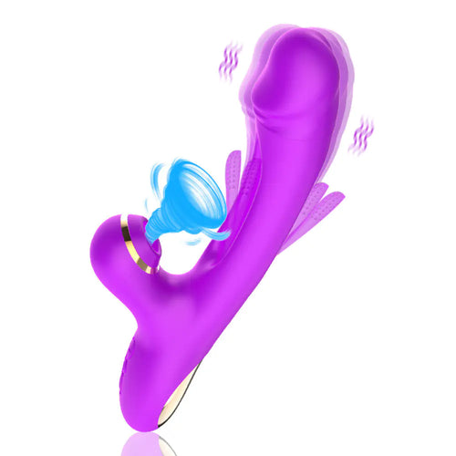 Third Generation Adult Female Vibrator with Suction